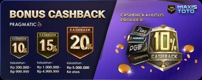 3# CASHBACK LIVEGAME